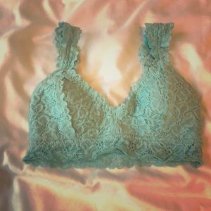 Teal, not used bralette